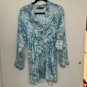 Blue Zara dress